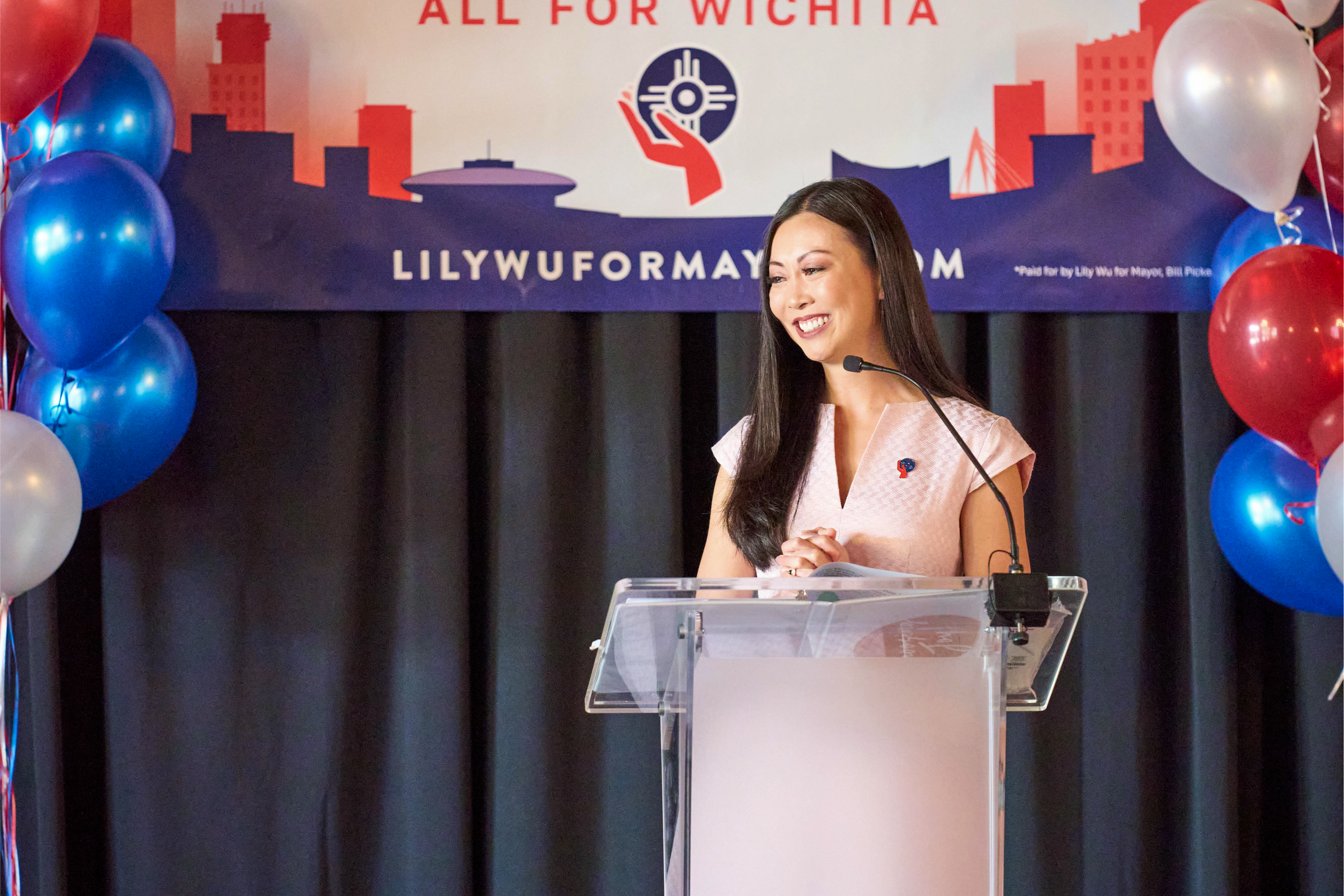 Lily Wu Announcement for Mayor