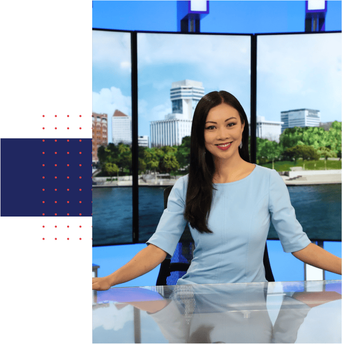 Lily Wu For Mayor News Anchor