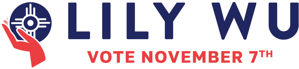 Lily Wu Logo Vote November 7